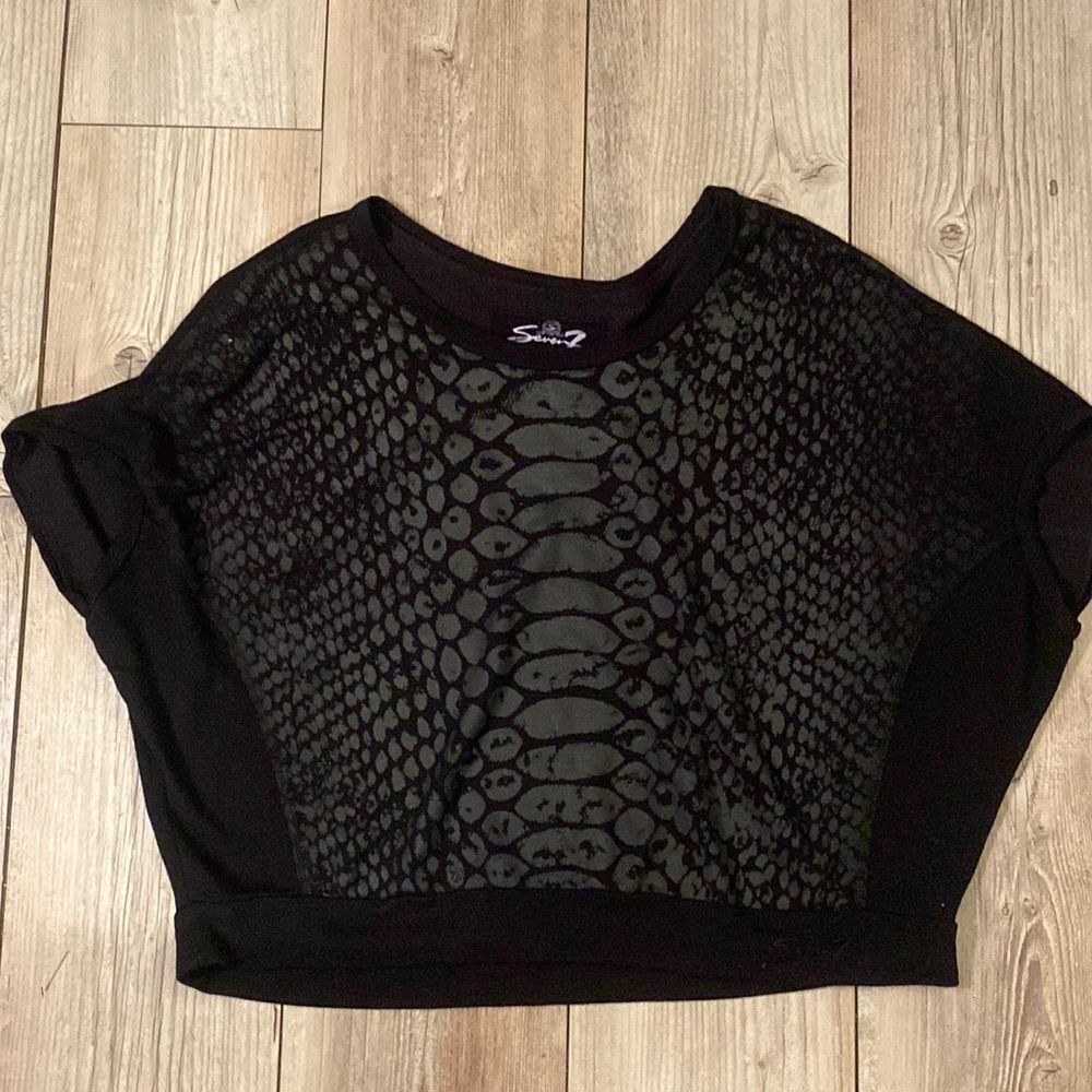Seven Sweater Poncho V Neck Size 14/16